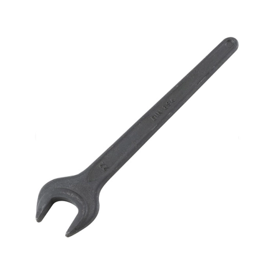 Metric Open Ended Spanner, Single End, Vanadium Steel, 22mm 1