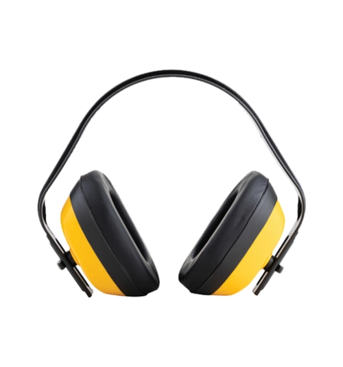 Ear Defenders, Over-the-Head, No Communication Feature, Yellow Cups 1