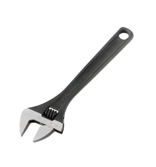 Adjustable Spanner, Steel, 12in./300mm Length, 38mm Jaw Capacity 1