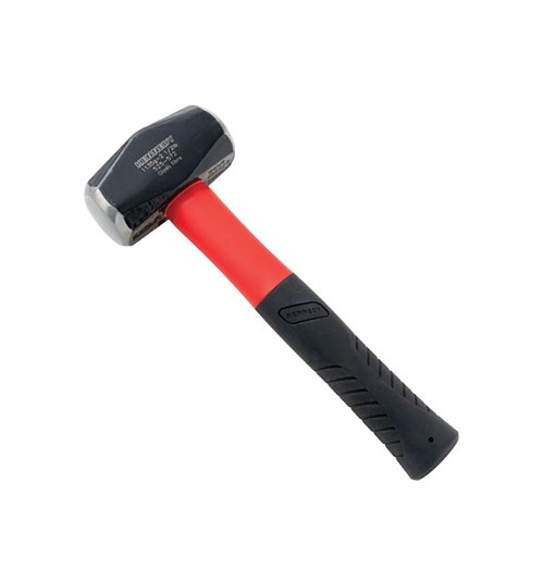 Lump Hammer, 2lb, Fibreglass Shaft, Anti-vibration 1