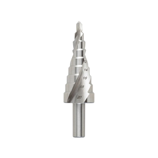 Step Drill, 4 to 20, High Speed Steel 1