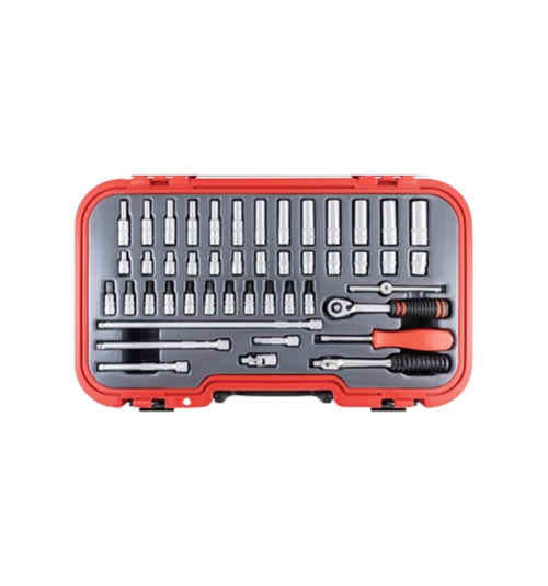 1/4in. Socket Set, Metric, Set of 46 1