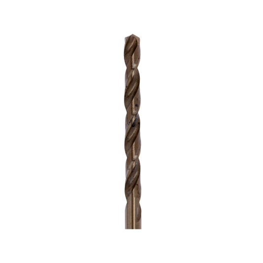 Jobber Drill, 3mm, Normal Helix, Cobalt High Speed Steel, Bronze Oxide 1