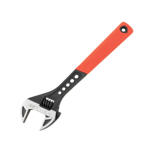 Adjustable Spanner, Steel, 12in./300mm Length, 38mm Jaw Capacity 1