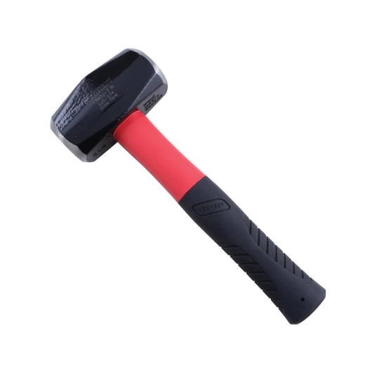 Lump Hammer, 3lb, Fibreglass Shaft, Anti-vibration 1