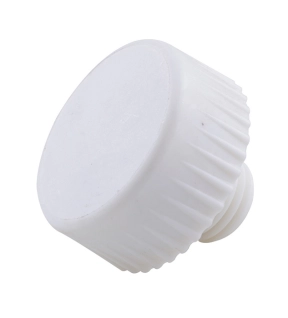 44mm Nylon Hammer Face Hard White