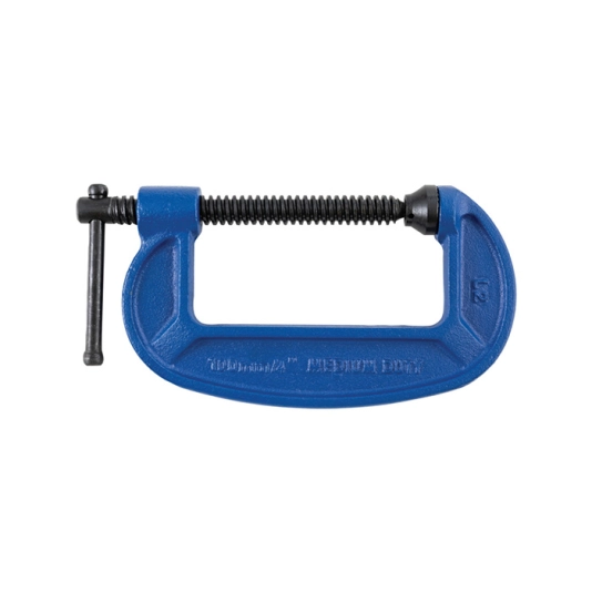 3in./75mm Heavy Duty G-Clamp, Steel Jaw, T-Bar Handle 1