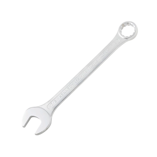 Single End, Combination Spanner, 7/8in. Size, Imperial 1