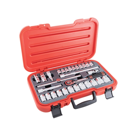 1/2in. Socket Set, Metric, Set of 30 1