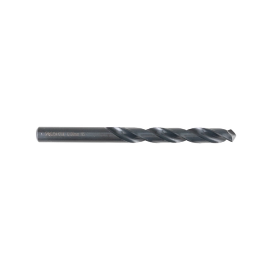 Jobber Drill, 12mm, Normal Helix, High Speed Steel, Black Oxide 1