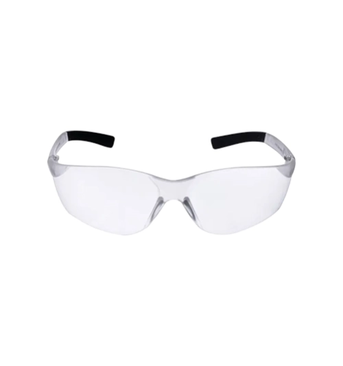 Safety Glasses, Clear Lens, Half-Frame, Clear Frame, Impact-resistant/UV-resistant 1